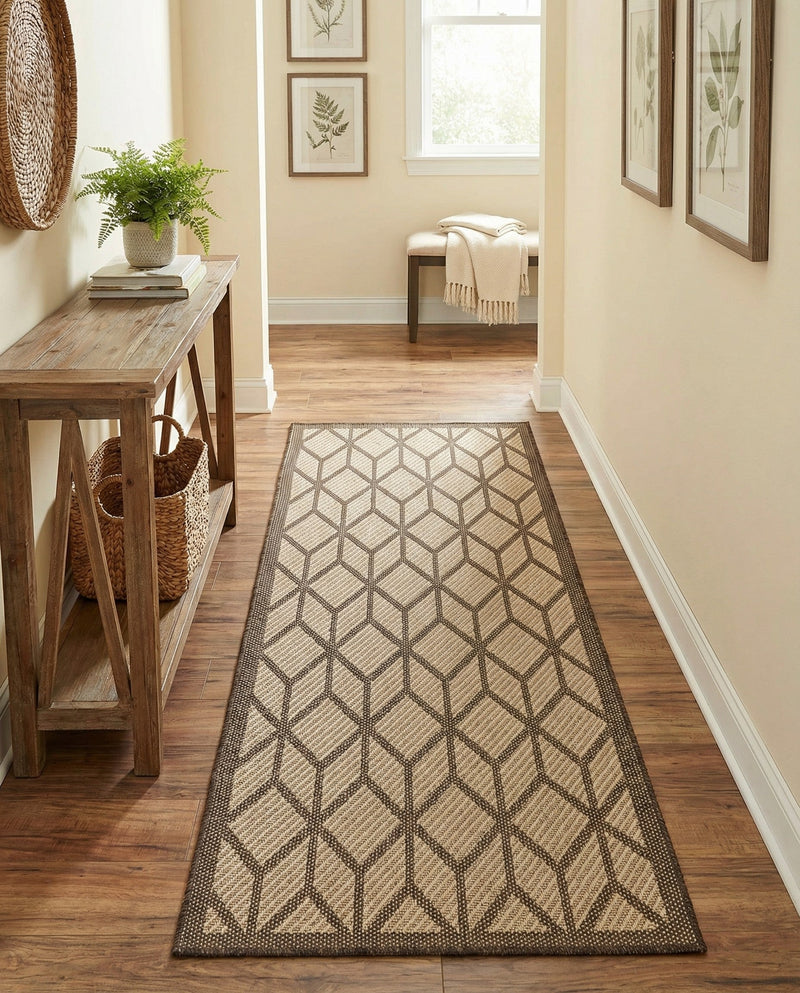 Sahara Sands Collection Area Rug -  Mut Runner Natural  lifestyle 39
