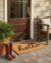 Threshold Welcome Collection Area Rug -  Hearth Rectangle Natural  lifestyle 8