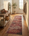 Sahara Essence Collection Area Rug - Oasis (Rust Red) Runner Rust Red  lifestyle 34
