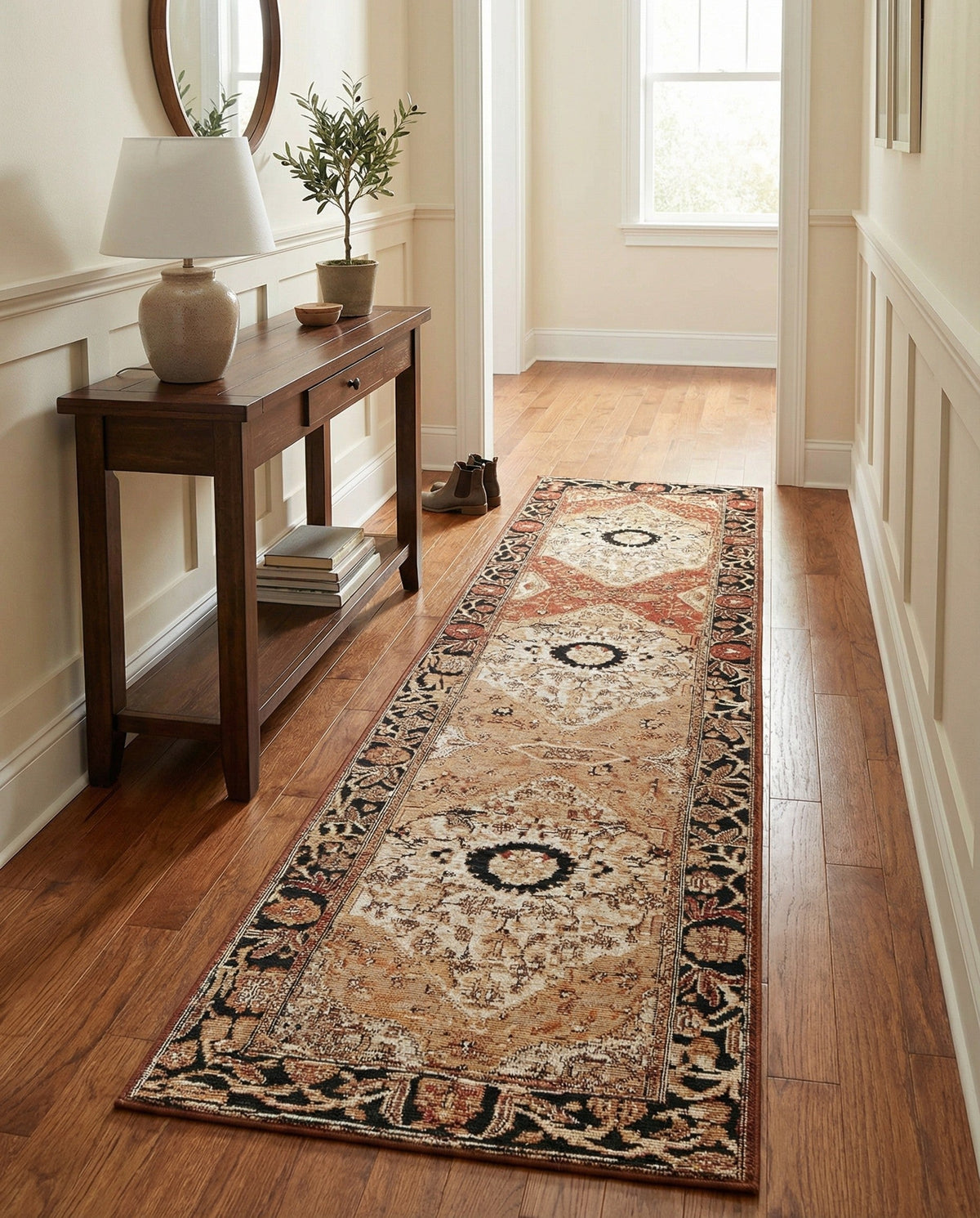 Patio Heritage Collection Area Rug -  Gazebo Runner Multi  lifestyle 81