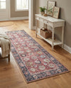 Heritage Elegance Collection Area Rug -  Gatchina Runner Vintage Red  lifestyle 39
