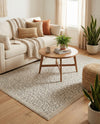Savannah Sojourn Collection Area Rug - Serengeti Rectangle Ivory  lifestyle 62