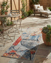 Urban Terrace Collection Area Rug -  Boulevard Runner Multi  lifestyle 67