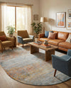 Coastal Haven Collection Area Rug -  Oceania Oval Multi  lifestyle 78