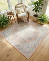 Savannah Series Collection Area Rug - Charleston (Powder Pink) Square Powder Pink  lifestyle 58