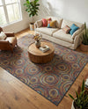 Coastal Terrace Collection Area Rug -  Lagoon Rectangle Multi  lifestyle 20
