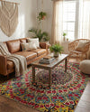 Venetian Tapestry Collection Area Rug -  Burano Rectangle Multi  lifestyle 15