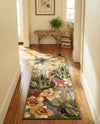 Seaside Blooms Collection Area Rug - Eden Runner Multi  lifestyle 62