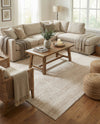 Jewel Oasis Collection Area Rug - Sapphire (Ivory) Rectangle Ivory  lifestyle 27