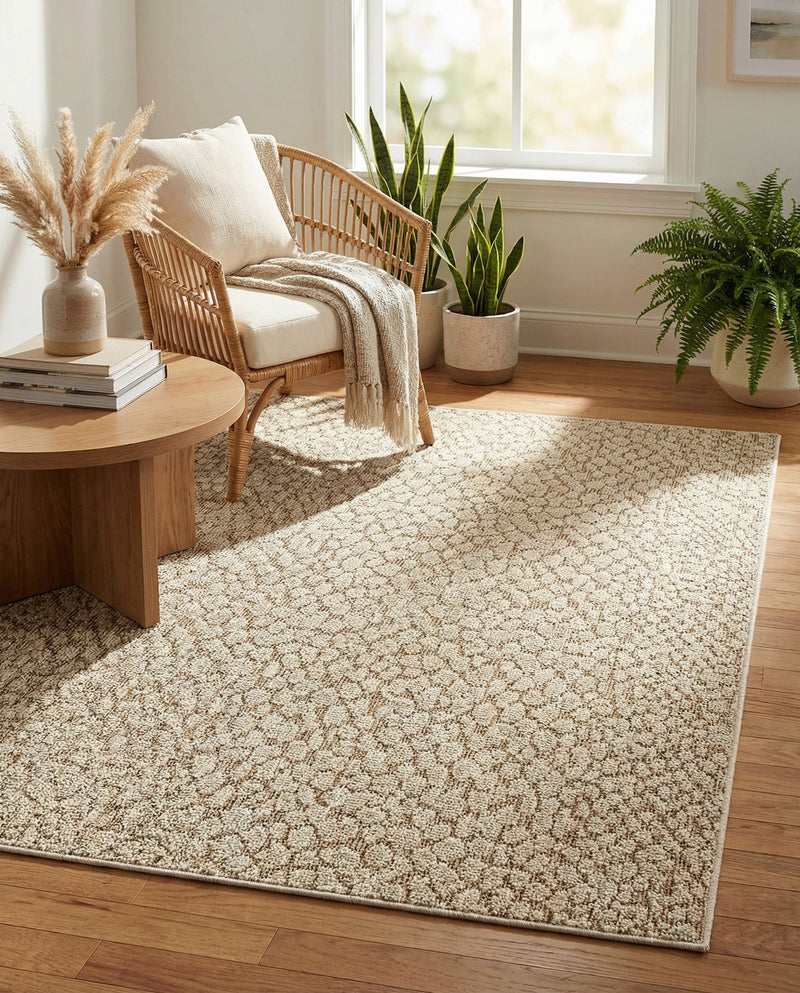 Savannah Escape Collection Area Rug - Mara Rectangle Khaki  lifestyle 51