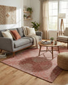 Urban Terrace Collection Area Rug -  Chelsea (Rust Red) Rectangle Rust Red  lifestyle 22