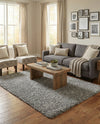 Plush Oasis Collection Area Rug - Serenity (Cloud Gray) Rectangle Cloud Gray  lifestyle 14