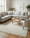 Andes Summit Collection Area Rug -  Pichincha Rectangle Snow White  lifestyle 22