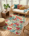 Outdoor Marrakesh Collection Area Rug -  Midelt Rectangle Multi  lifestyle 17
