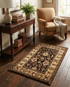 Jaipur Elegance Collection Area Rug -  Nahargarh (Brown) Rectangle Brown  lifestyle 11