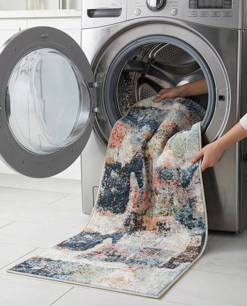 Aegean Elegance Washables Collection Area Rug -  Hydra Runner Multi  lifestyle 33