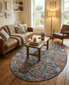 Heritage Elegance Collection Area Rug -  Potala Oval Multi  lifestyle 54