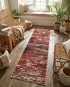 Sahara Essence Collection Area Rug - Oasis (Rust Red) Runner Rust Red  lifestyle 73