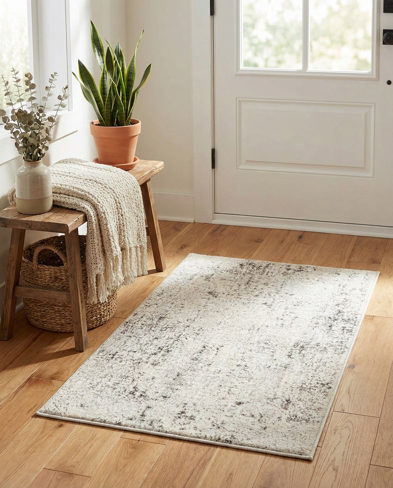 Aegean Elegance Collection Area Rug -  Paros Rectangle Gray  lifestyle 19