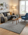 Alpine Plush Collection Area Rug - Verbier Rectangle LGrey  lifestyle 18