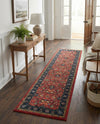 Casablanca Tapestry Collection Area Rug -  Marrakech (Classic Red) Runner Classic Red  lifestyle 48