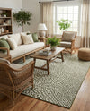 Urban Oasis Rugs Collection Area Rug -  Terrace (Green) Rectangle Green  lifestyle 12