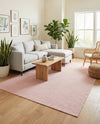 Seaside Serenity Collection Area Rug - Veranda (Whisper Pink) Rectangle Whisper Pink  lifestyle 15
