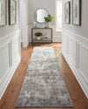 Riviera Elegance Collection Area Rug -  Grasse Runner Dark Gray  lifestyle 86