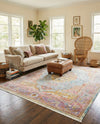 Caribbean Breeze Collection Area Rug -  Vieques Rectangle Light Blue  lifestyle 7