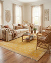 Bazaar Chic Collection Area Rug - Marrakech Rectangle Yellow  lifestyle 8