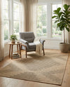 Sahara Sands Collection Area Rug -  Merimde Rectangle Natural  lifestyle 7