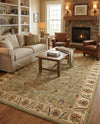 Jaipur Elegance Collection Area Rug -  Lal Rectangle Green  lifestyle 36