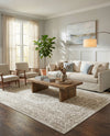 Patio Heritage Collection Area Rug -  Lafayette (Gray) Rectangle Gray  lifestyle 9