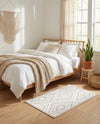 Sanctuary Retreat Collection Area Rug -  Oasis Rectangle Snow White  lifestyle 27