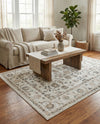 Adriana Terrace Collection Area Rug -  Positano (Ivory) Rectangle Ivory  lifestyle 19