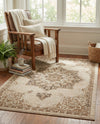 Eden Oasis Collection Area Rug -  Tranquility (Beige) Rectangle Beige  lifestyle 10