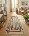 Outdoor Marrakesh Collection Area Rug -  Ouarzazate Runner Multi Beige  lifestyle 73