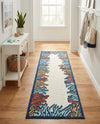 Caribbean Terrace Collection Area Rug -  Tortola Runner Multi  lifestyle 57