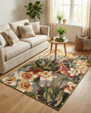 Seaside Blooms Collection Area Rug - Eden Rectangle Multi  lifestyle 19