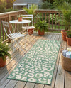 Savannah Escape Collection Area Rug -  Amazon (Green Blue) Runner Green Blue  lifestyle 28