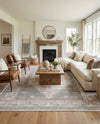 Savannah Series Collection Area Rug -  Augusta (Mink) Rectangle Mink  lifestyle 7