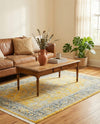 Caribbean Breeze Collection Area Rug -  Andros Rectangle Yellow  lifestyle 57