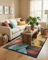Caribbean Terrace Collection Area Rug - Antigua Rectangle Charcoal  lifestyle 32