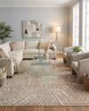 Bloomsbury Elegance Collection Area Rug -  Chelsea Rectangle Ivory Beige  lifestyle 50