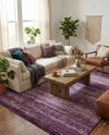 Studio Haven Collection Area Rug -  Gallery (Violet) Rectangle Violet  lifestyle 40