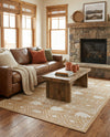 Mesa Oasis Rugs Collection Area Rug - Sundown Rectangle Taupe  lifestyle 29