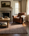 Berkshire Estate Collection Area Rug - Windsor (Mocha Brown) Rectangle Mocha Brown  lifestyle 5