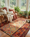 Safari Escape Rugs Collection Area Rug -  Kalahari Rectangle Multi  lifestyle 31