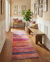 Sahara Essence Collection Area Rug - Oasis (Multi) Runner Multi  lifestyle 70