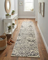 Marrakech Mosaic Collection Area Rug -  Tangier Runner Black and White  lifestyle 79